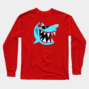 Smiling Shark Long Sleeve T-Shirt